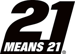 21 means 21 logo